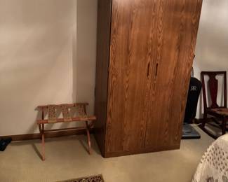 Luggage holder
Wardrobe 
Rugs for sale as well