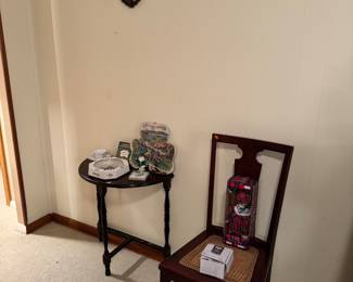 Cane chair  no fixing needed
Half table 