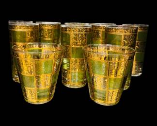 Vintage Culver barware 