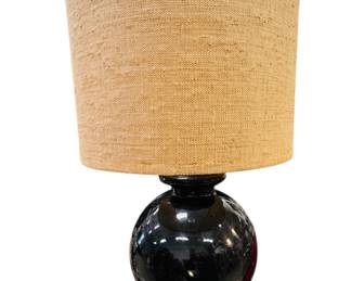 Vintage black table lamp
