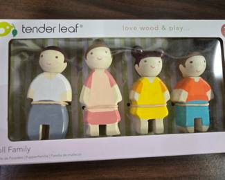 Brand new wooden dollhouse dolls by Tender Leaf Toys. 