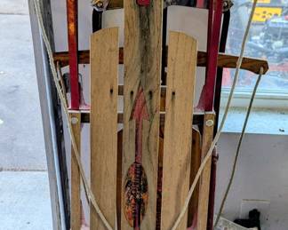 Vintage flyer sled
