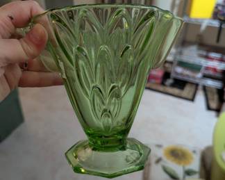 Vintage uranium glass