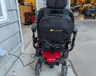 Jazzy mobility powered wheelchair