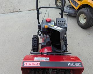 Craftsman snow blower
Model #
Serial #