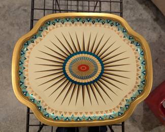 Mid Century serving plates from UK, set of 8