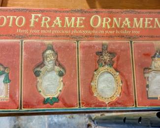 Full sets unopened photo ornaments, this type x3 boxes.
Other photo ornaments as well.