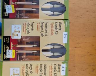 Multiple flameless candle kits