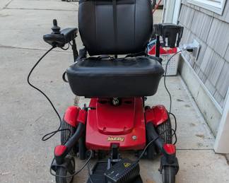 Jazzy motorized mobility wheelchair