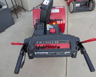 Craftsman snow blower
Model #
Serial #