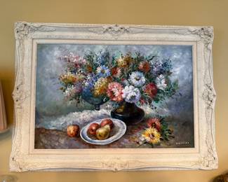 Floral Still Life Oil