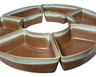 West Coast Pottery Crudites Trays