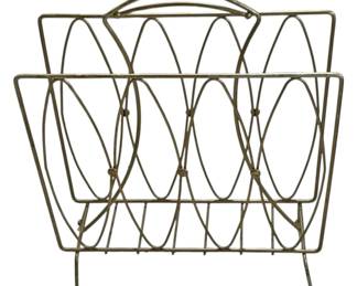 Metal Magazine Rack