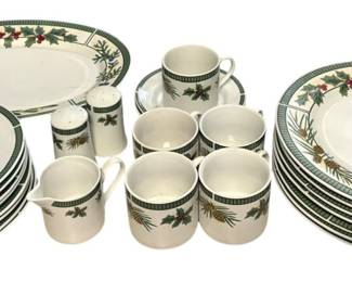 Wintergreen Holiday Fine China
