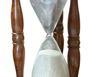 Jumbo Wood Hourglass