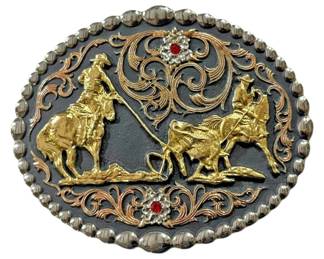 Large Western Belt Buckle