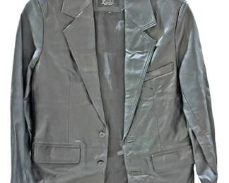 Vintage Black Leather Jacket