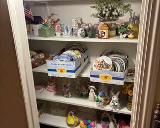 Easter decos collector plate and more