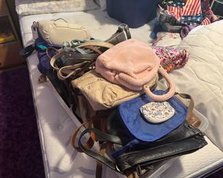 vintage purses, new or like new mostly