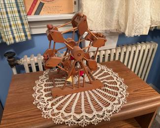 wooden deco ferris wheel