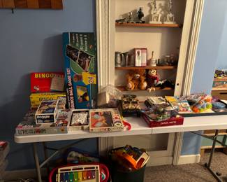 vintage games and toys, little tikes and preschool