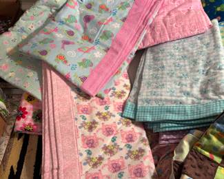 New hand made by homeowner baby blankets