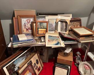 frames pictures, unframed travel art