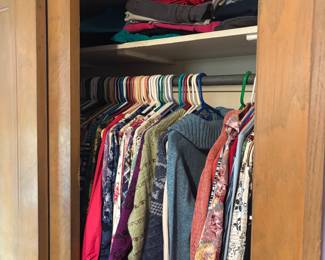 tons of ladies clothes