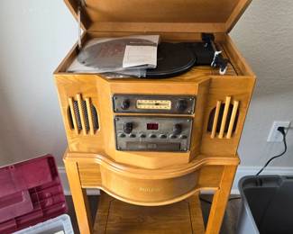 Philco Radio/ Record/CD/ Tape Player