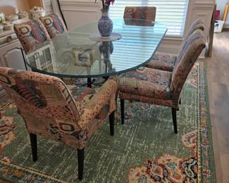 Glass Modern Dining Table