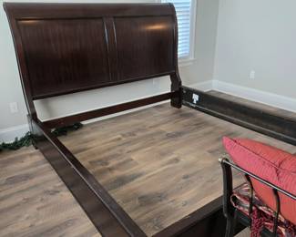 King Sleigh Bed Frame