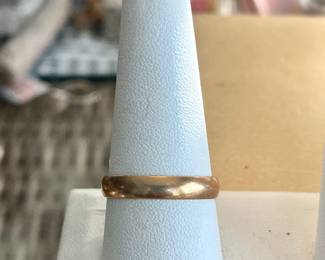 14K Gold band