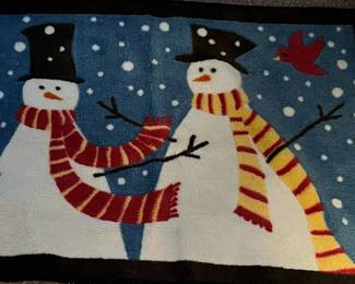 Snowman Rug