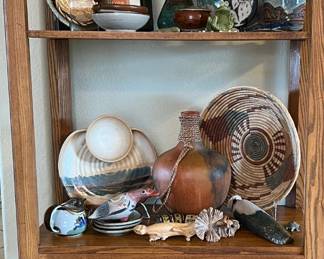 Native American and Mexican Pottery and Baskets