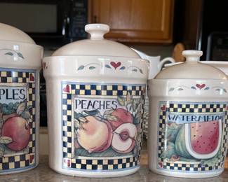 Susan Winget Canister Set 