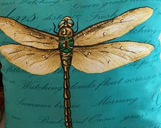 Dragonfly Pillow