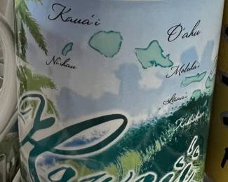 Ways to Upcycle Mugs from around the World...          Teacher Gifts w Pencils,                                                 Someone's Favorite Place w a Plant or Flowers,               A Surprise Family Trip w the Destination on the Mug, Mug w their favorite beverage as a Stocking Stuffer. Mug with a Gift Card to their favorite Coffee Shop, Get Well Gift with Lozenges and Tea..