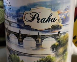 Ways to Upcycle Mugs from around the World...          Teacher Gifts w Pencils,                                                 Someone's Favorite Place w a Plant or Flowers,               A Surprise Family Trip w the Destination on the Mug, Mug w their favorite beverage as a Stocking Stuffer. Mug with a Gift Card to their favorite Coffee Shop, Get Well Gift with Lozenges and Tea..