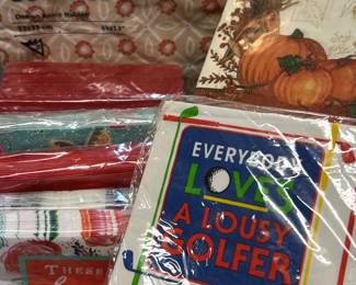 Assorted Bev Napkins and Dinner Napkins