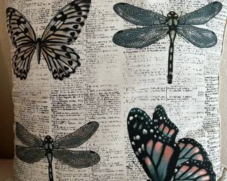 Dragonfly/Butterfly Pillow
