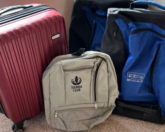 Assorted Suitcases and Bags