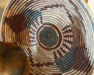 Handwoven Coiled Basket