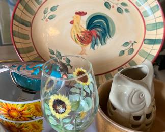 Rooster Platter
