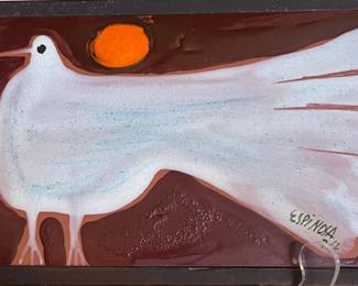 White Dove Tile by Espinosa 