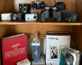 Vintage Cameras and Binoculars