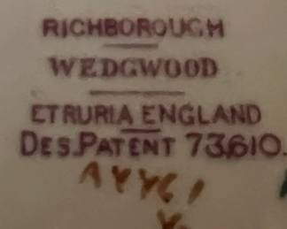 Richborough Wedgwood China