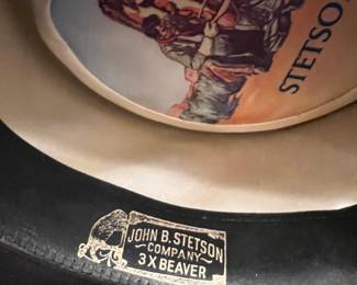 Stetson Hat 3x Beaver
