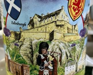 Ways to Upcycle Mugs from around the World...          Teacher Gifts w Pencils,                                                 Someone's Favorite Place w a Plant or Flowers,               A Surprise Family Trip w the Destination on the Mug, Mug w their favorite beverage as a Stocking Stuffer. Mug with a Gift Card to their favorite Coffee Shop, Get Well Gift with Lozenges and Tea..