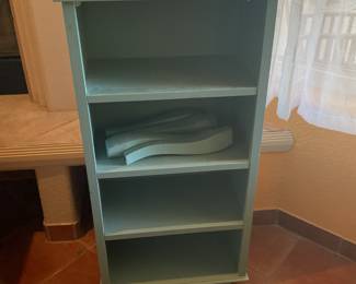 Light blue/ green shelve-20x12x40