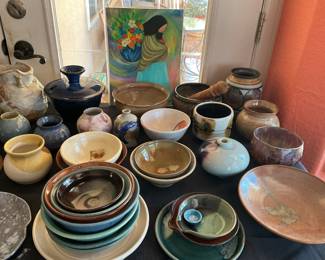 Handmade ceramic pottery